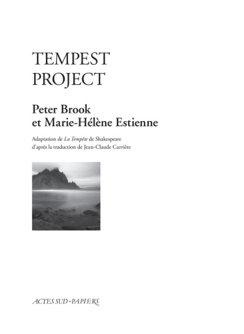 Tempest Project - Couverture