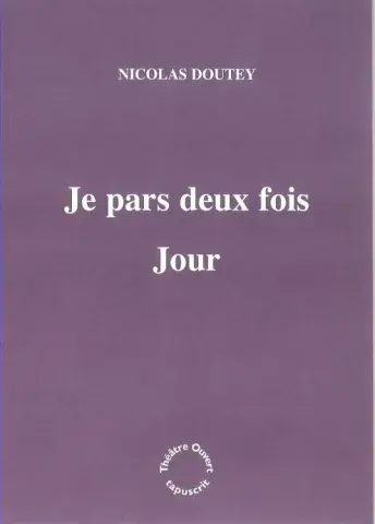 Je pars deux fois, couverture